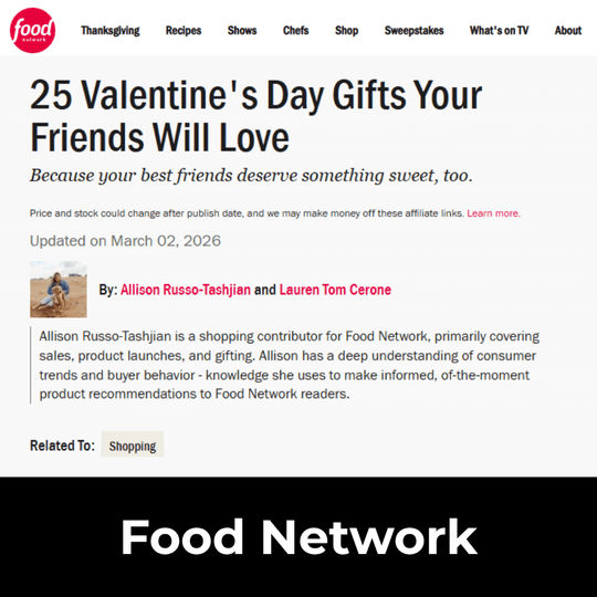 Food Network Features Imperia in Its Valentine Gift Guide for Friends