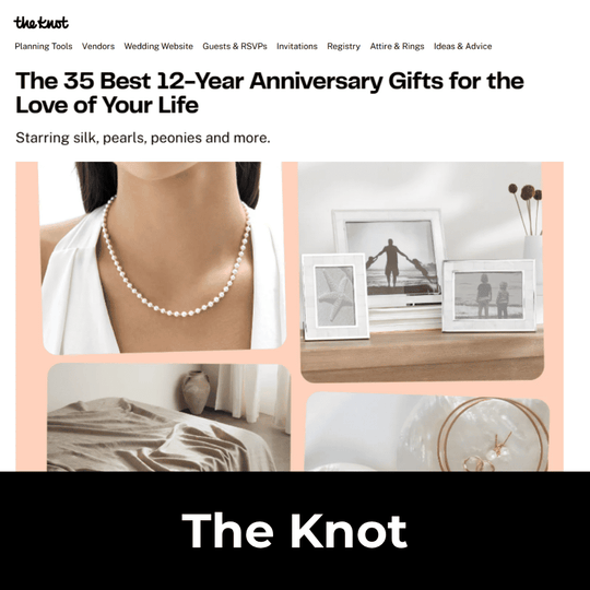 The Knot Features Imperia Caviar as a 12th Anniversary Gift