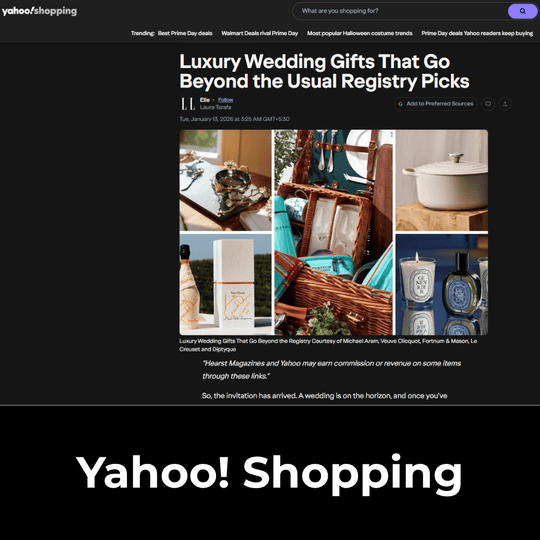 Imperia Caviar Gift Box Featured on Yahoo Shopping