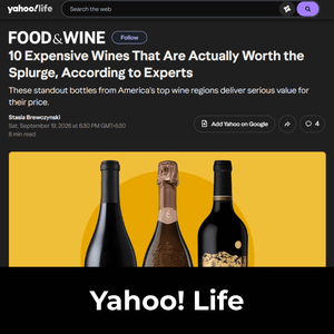 Yahoo Life Features Imperia Royal Ossetra in a Wine Pairing