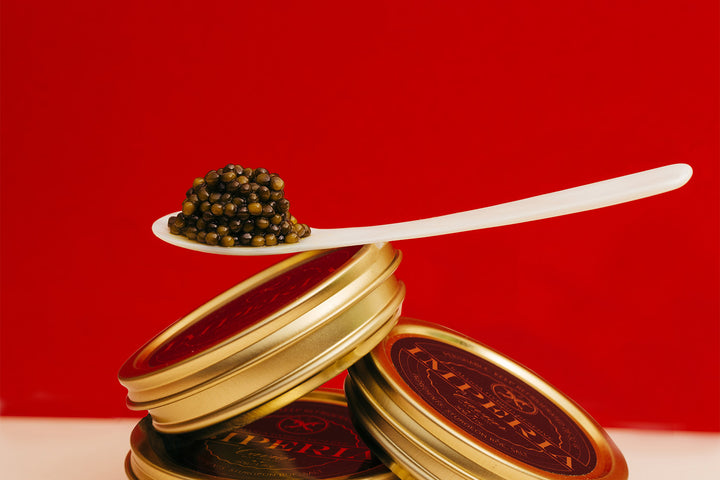 Services For Caviar Imola Inox With Riva Spoon