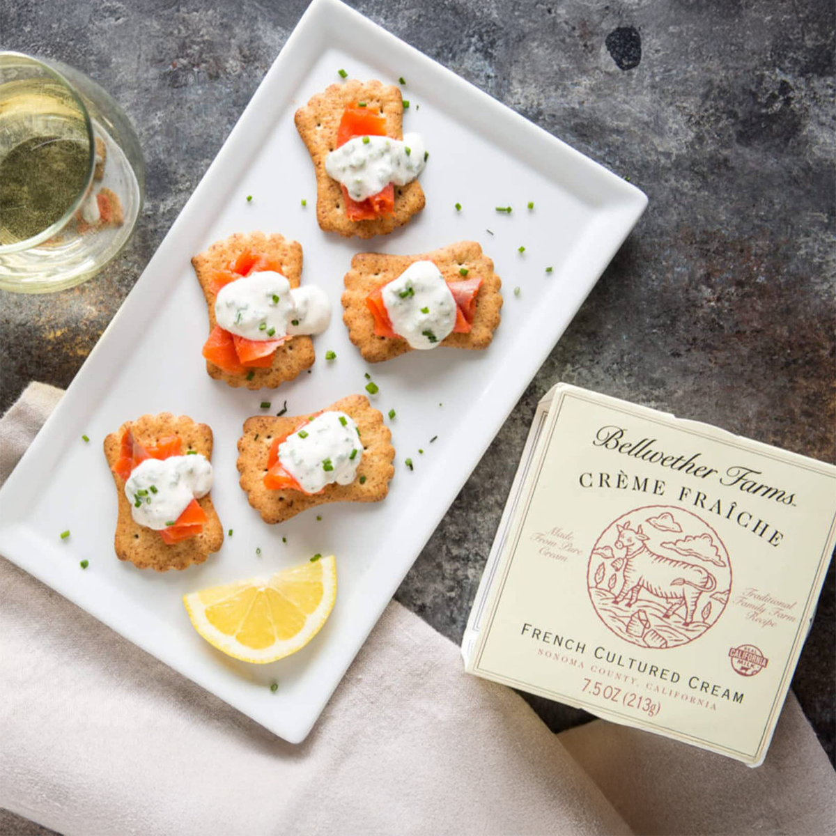 Brilliant CREME ブリリアントクリーム(50g) 2個セット Buy Blini, Creme Fraiche & Caviar Bundle – Imperia Caviar