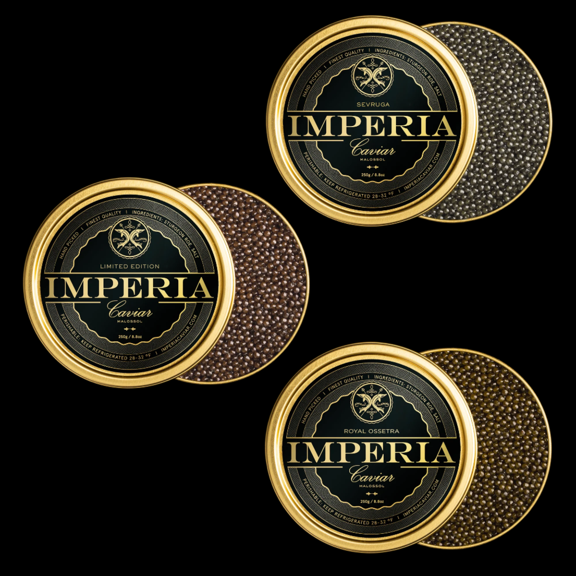 洋楽 S.T. Caviar Siberian (Baerii) Sturgeon Caviar | Paramount Caviar – PARAMOUNT