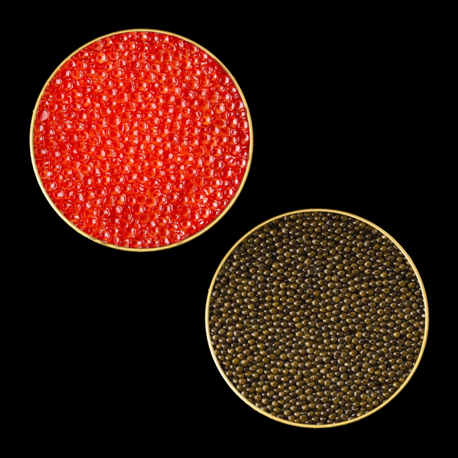 Smoked Trout Roe & Royal Ossetra Caviar