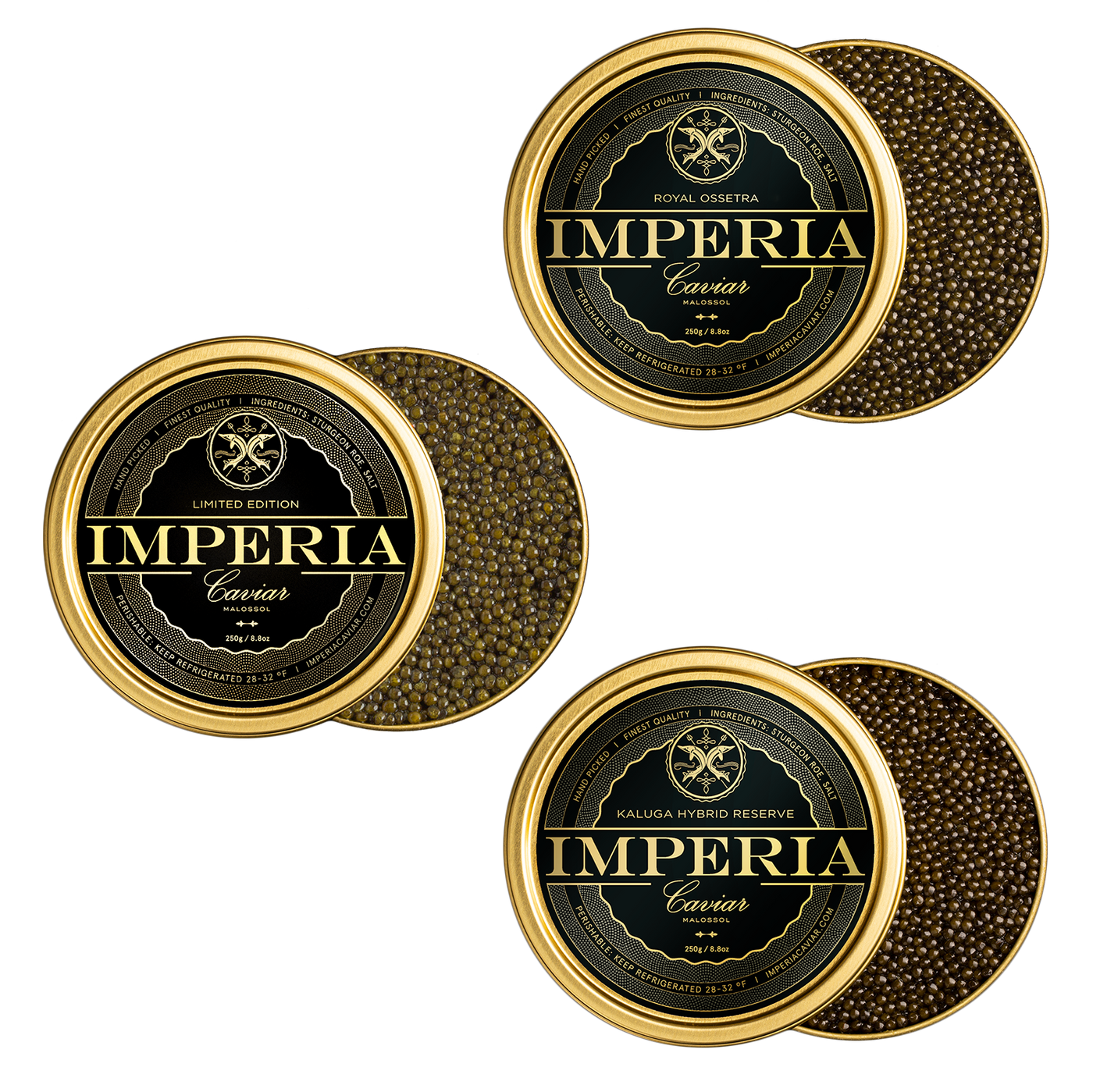 Types of Caviar