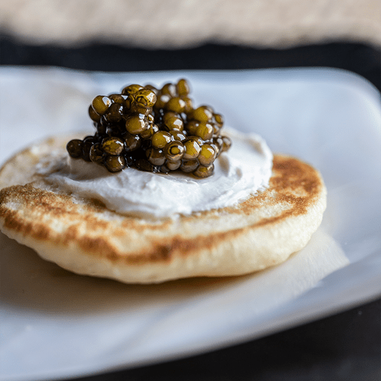 Buy Blini, Creme Fraiche & Caviar Bundle – Imperia Caviar