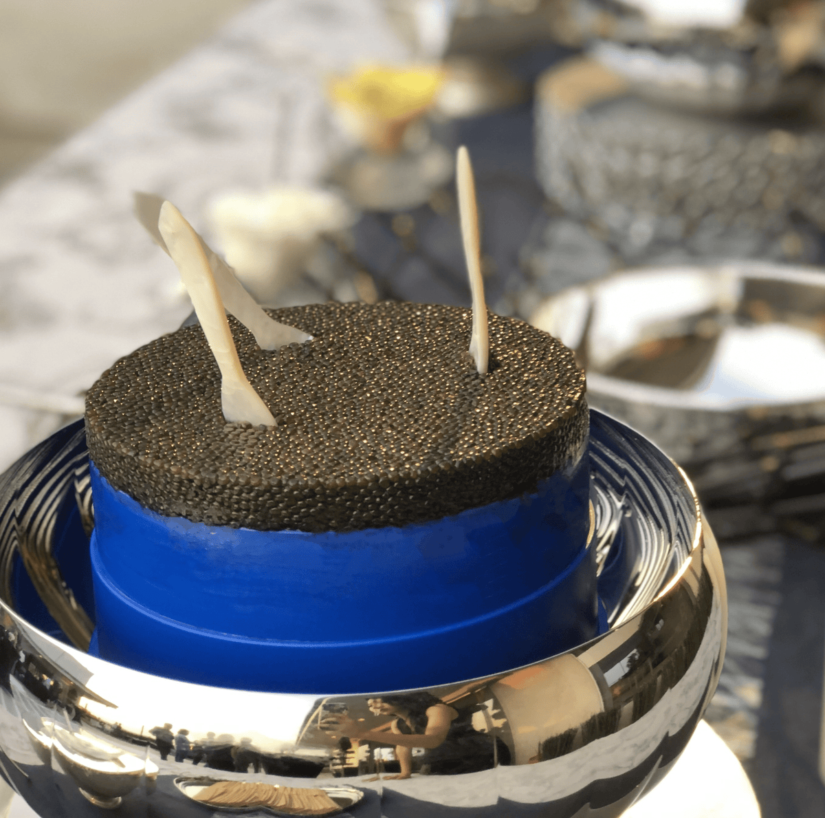 洋楽 Caviar Special Limited Edition Vinyl Party Caviar 1680g Tin | Serves 50 Guests | Imperia Caviar